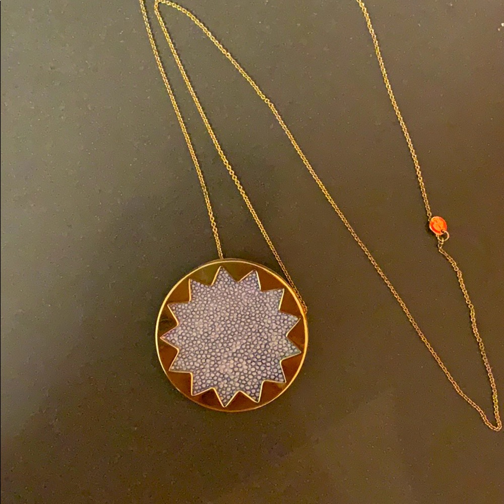House of Harlow Sunburst Pendant Necklace